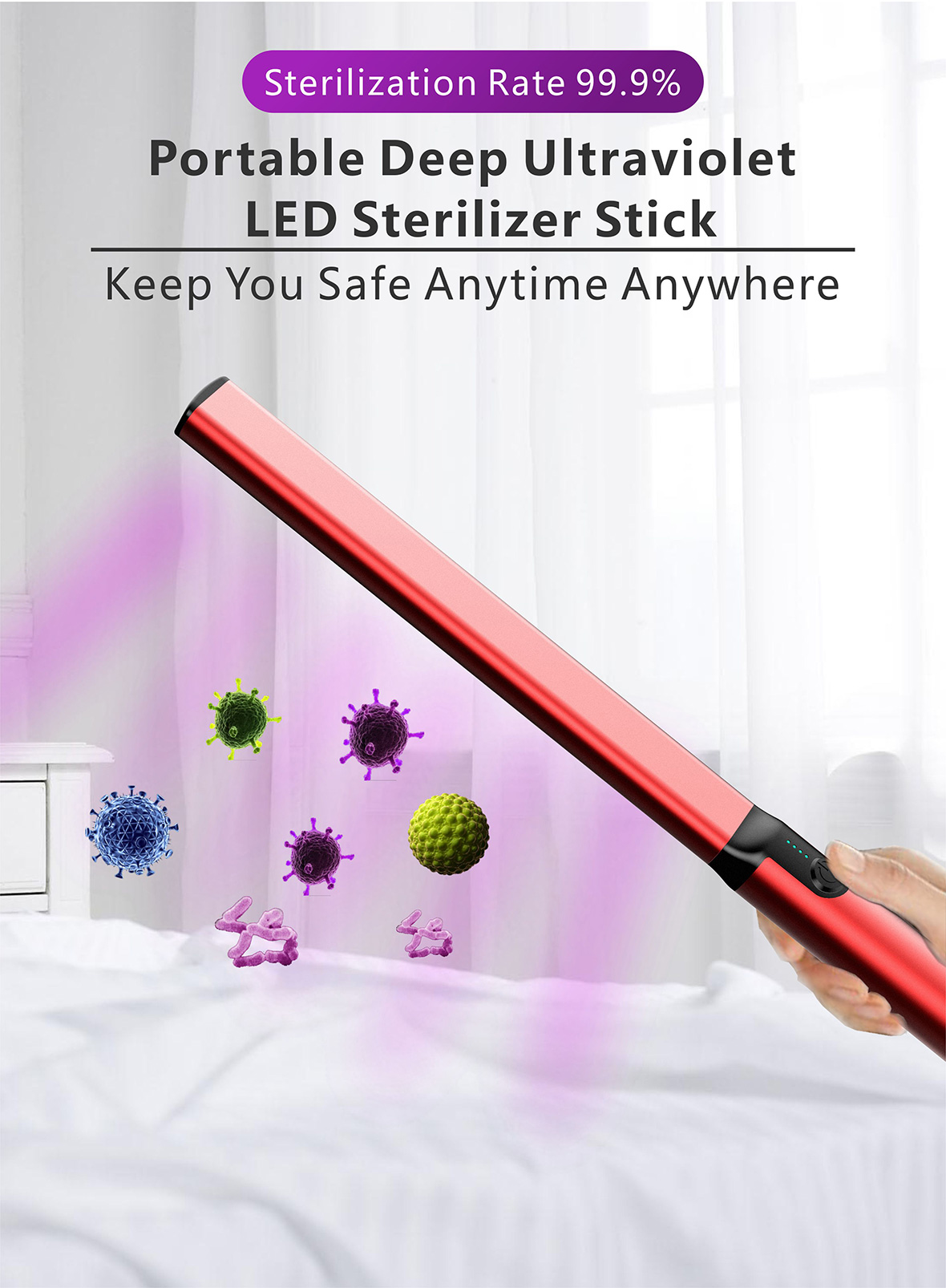 UV Light Sanitizer Wand